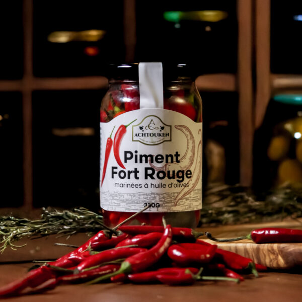 Piment Rouge à Huile d’Olives