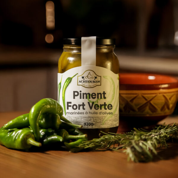 Piment Vert à Huile d’Olives