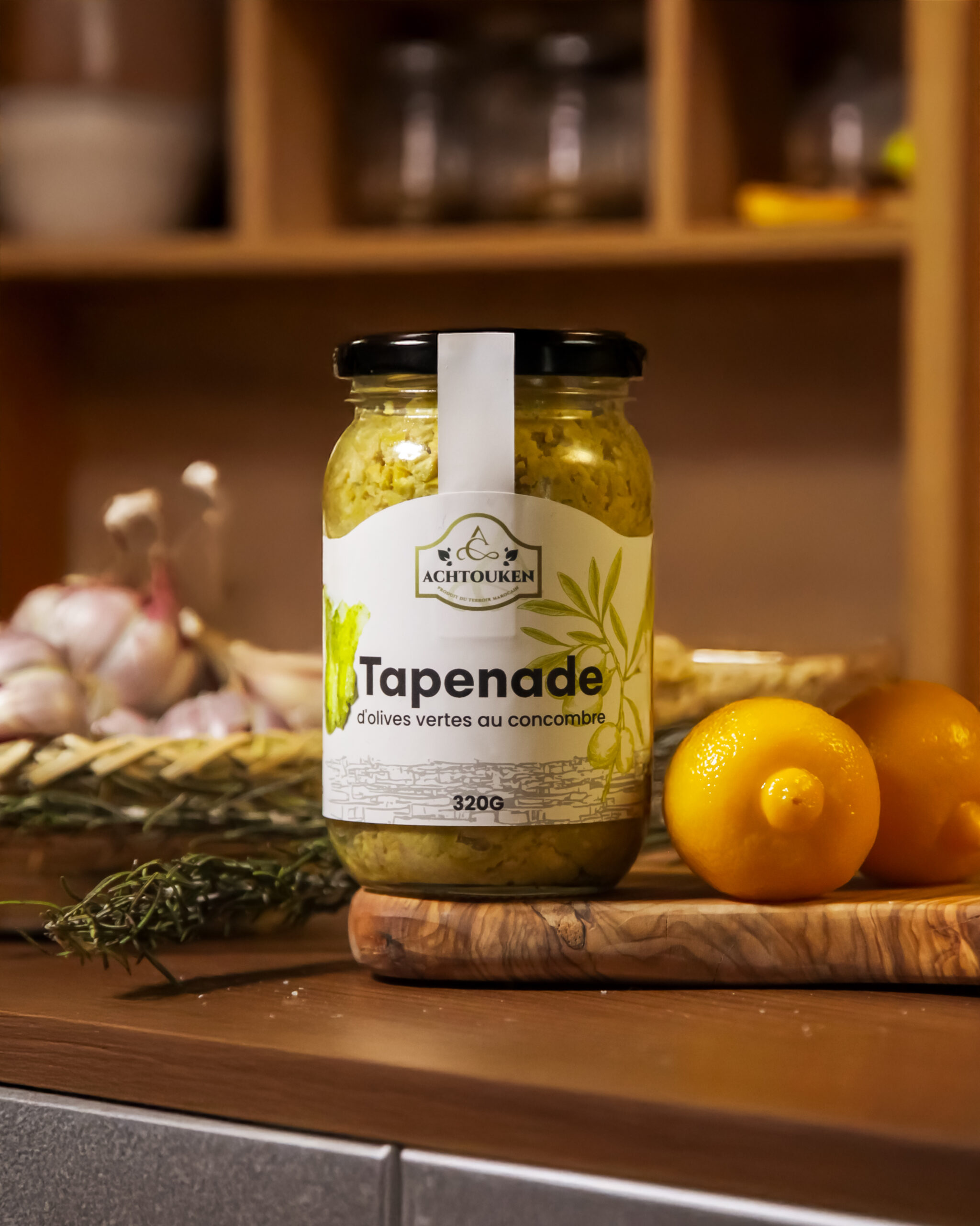 tapenade au concombre Tapenade d’Olives Vertes au Concombre – Image 1